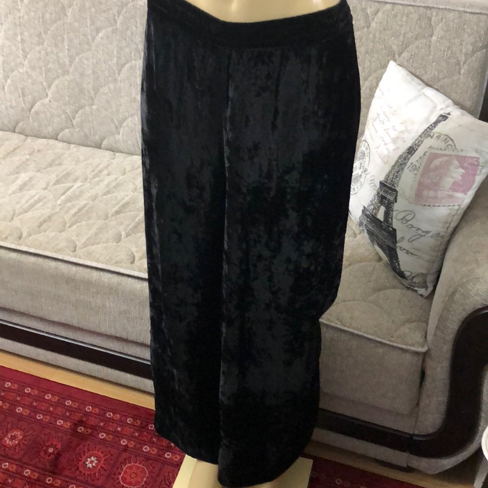 EFFECT VELOUR PANTS SKIRT SIZE M-L - Picture 3 of 5